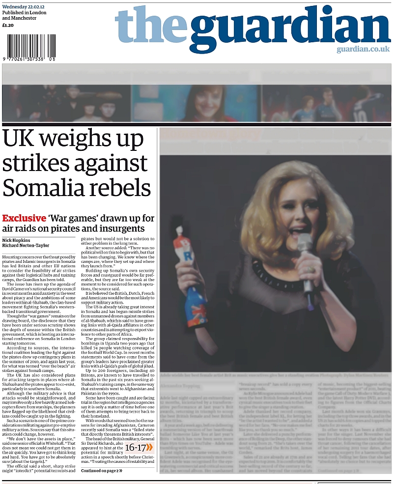 The Guardian, 22 February 2012