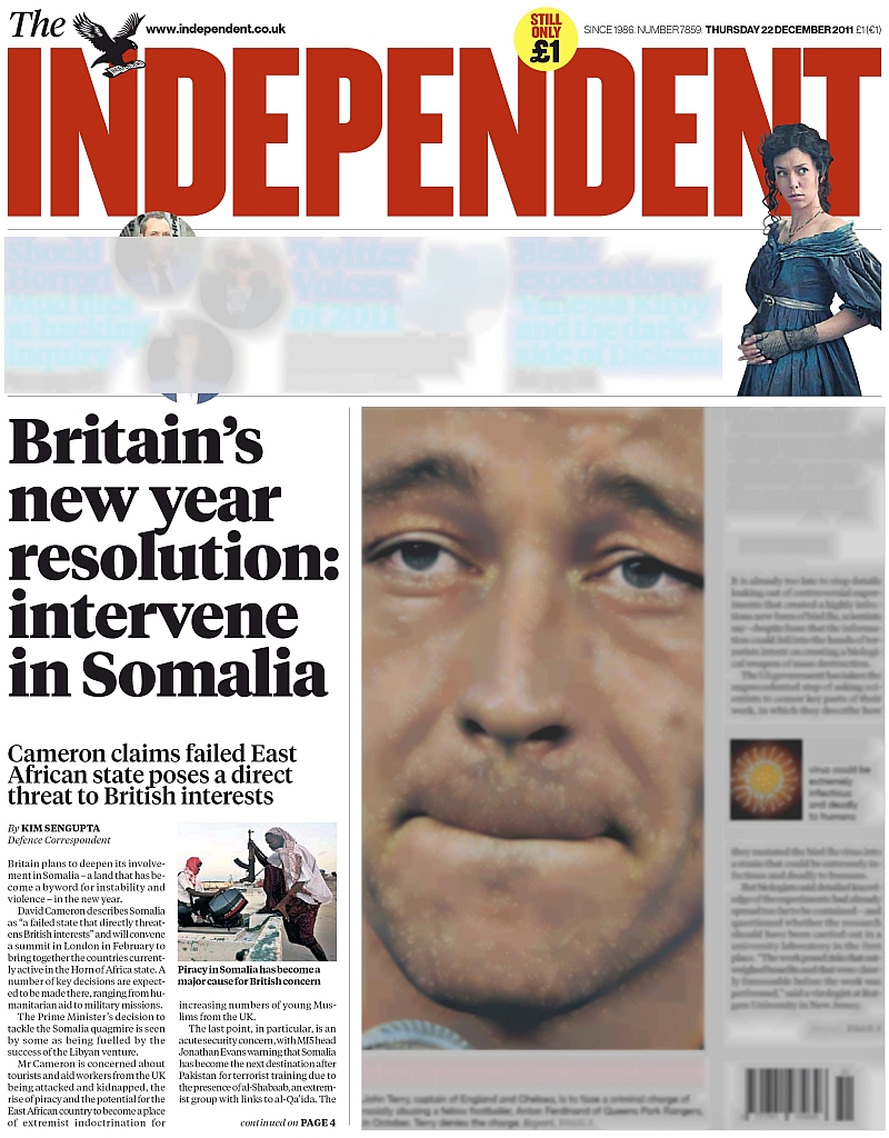 The Independent, 22 December 2011