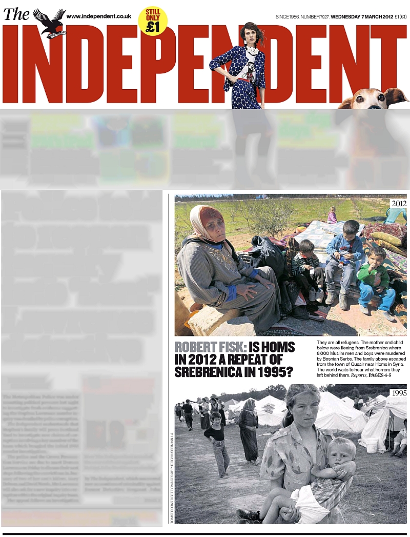 The Independent, 7 March 2012