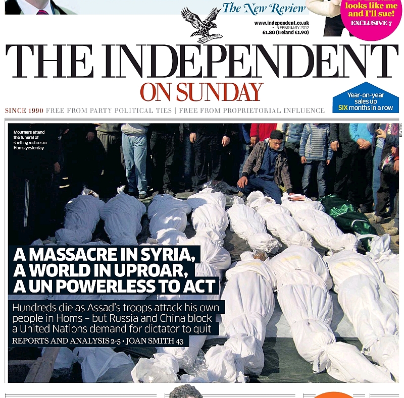 Independent on Sunday, 5 February 2012